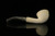 srv - Bent Dublin Block Meerschaum Pipe Carved by Tekin with fitted case M3635