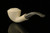 srv - Bent Dublin Block Meerschaum Pipe Carved by Tekin with fitted case M3635