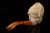 Jumbo Sultan Hand Carved Block Meerschaum Pipe with fitted case 15537