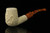 srv - Freemasonry Block Meerschaum Pipe with fitted case M3682