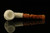 srv - Freemasonry Block Meerschaum Pipe with fitted case M3682