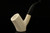 srv Premium - Sitting Poker 9 mm Filter Meerschaum Pipe with case 15544