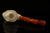 srv - Cowboy Skull Meerschaum Pipe by I. Baglan with case 15548