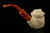 srv - Cowboy Skull Meerschaum Pipe by I. Baglan with case 15548