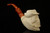 srv - Cowboy Skull Meerschaum Pipe by I. Baglan with case 15548