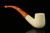 srv - Bent Billiard Block Meerschaum Pipe with fitted case M3708
