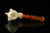 srv - Eagle's Claw Block Meerschaum Pipe with fitted case M3719