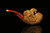 srv - Lonely Horse Self Sitter Block Meerschaum Pipe with fitted case M3761