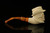 srv - Cowboy Skull Block Meerschaum Pipe with fitted case M3807