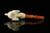 srv - Eagle's Claw Block Meerschaum Pipe with fitted case M3884