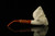 srv - Bearded Skull by Kenan Block Meerschaum Pipe with fitted case M3885