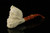 srv - Bearded Skull by Kenan Block Meerschaum Pipe with fitted case M3885