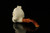 srv - Bearded Skull by Kenan Block Meerschaum Pipe with fitted case M3885