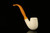 srv - Bent Billiard by Kenan Block Meerschaum Pipe with fitted case M3909