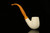 srv - Bent Billiard by Kenan Block Meerschaum Pipe with fitted case M3909