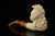 srv - Sultan Churchwarden Dual Stem Meerschaum Pipe with fitted case M3911