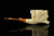 srv - Owls Block Meerschaum Pipe with fitted case M3938