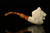 srv - Lion Block Meerschaum Pipe with fitted case M3940