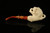 srv - Freemasonry Eagle's Claw Block Meerschaum Pipe with fitted case M3970