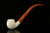 srv - Bent Apple Churchwarden Block Meerschaum Pipe with fitted case M3974