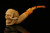 srv - Skull Block Meerschaum Pipe with fitted case M3980