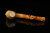 srv - Skull Block Meerschaum Pipe with fitted case M3980