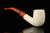 srv - Bent Billiard Block Meerschaum Pipe with fitted case M3988