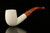 srv - Bent Billiard Block Meerschaum Pipe with fitted case M3988