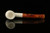 srv - Bent Billiard Block Meerschaum Pipe with fitted case M3988