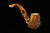 srv -  Freemasonry Block Meerschaum Pipe with many Masonic Tools +case M4005