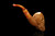 srv - Bearded Skull Block Meerschaum Pipe with fitted case M4007