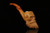 srv - Bearded Skull Block Meerschaum Pipe with fitted case M4008