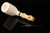 F. Baki - Bamboo Billiard - srv Premium Meerschaum Pipe Carved by Fikri Baki with case 15586