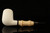 F. Baki - Bamboo Billiard - srv Premium Meerschaum Pipe Carved by Fikri Baki with case 15586