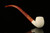 srv - Apple Churchwarden Block Meerschaum Pipe with fitted case M4019