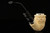 srv Premium - Carved Calabash Meerschaum Pipe with fitted case 15597