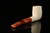srv - Billiard Block Meerschaum Pipe with fitted case M4029