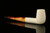 srv - Lattice Billiard Block Meerschaum Pipe with fitted case M4032