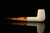 srv - Lattice Billiard Block Meerschaum Pipe with fitted case M4032