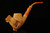 srv - Koi Fish Block Meerschaum Pipe with fitted case 15671
