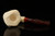 srv - Freehand Block Meerschaum Pipe with fitted case 15673