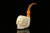 srv - Skull Block Meerschaum Pipe with fitted case M4034