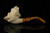 srv - Pirate Block Meerschaum Pipe with fitted case M4048