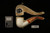 srv - Dublin Block Meerschaum Pipe with fitted case M4053