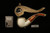 srv - Apple Block Meerschaum Pipe with fitted case M4066