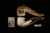 srv Premium - Rusticated Block Meerschaum Pipe with fitted case M4073