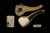 srv - Love Block Meerschaum Pipe with fitted case M4078
