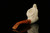 srv - Sultan Block Meerschaum Pipe by R. Karaca with fitted case M4085
