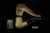 srv Premium - Deluxe Carved Block Meerschaum Pipe with fitted case M4092