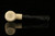 srv Premium - Deep Lattice Block Meerschaum Pipe with fitted case M4098